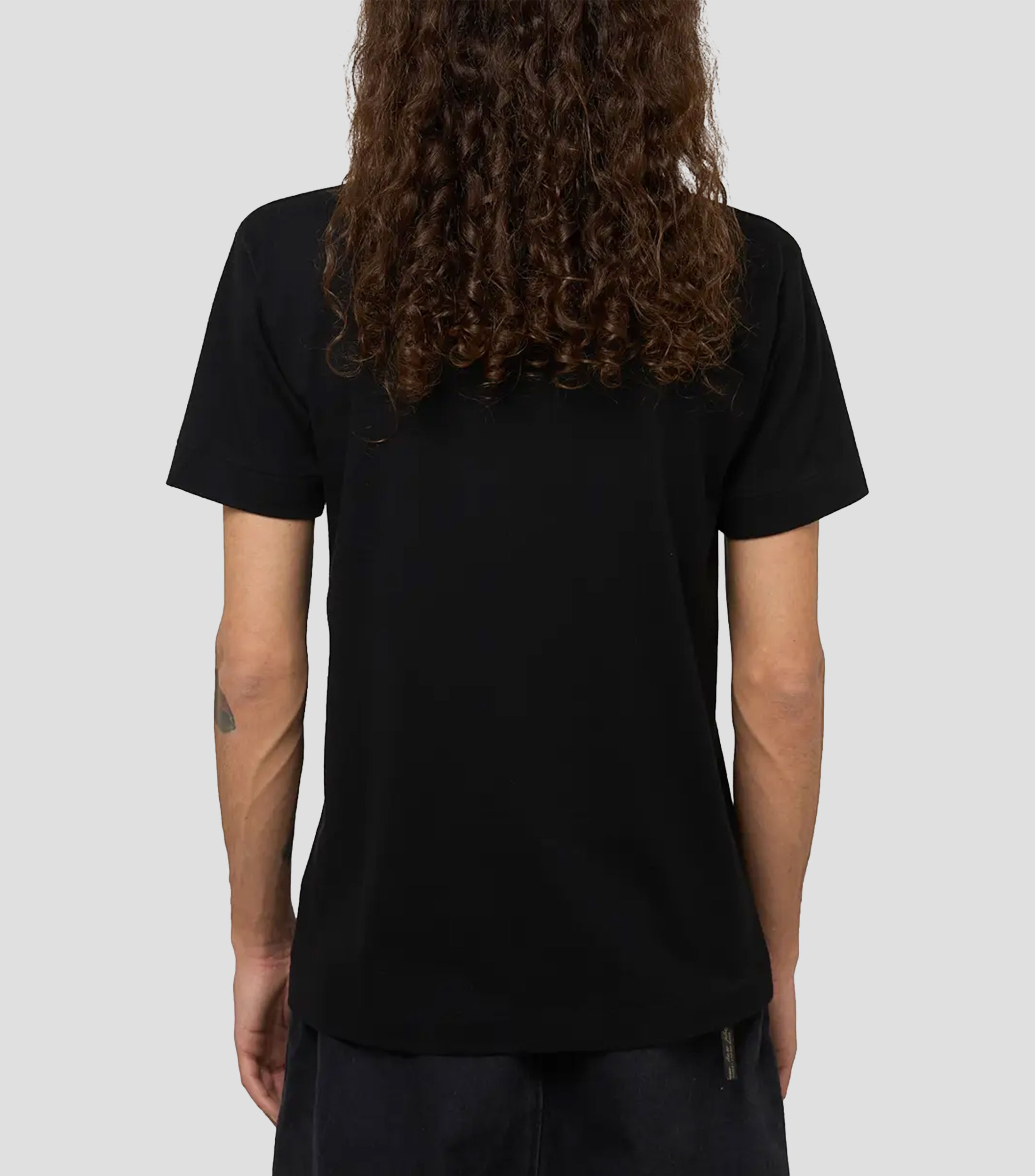 Playera cuello redondo manga corta lisa Hombre